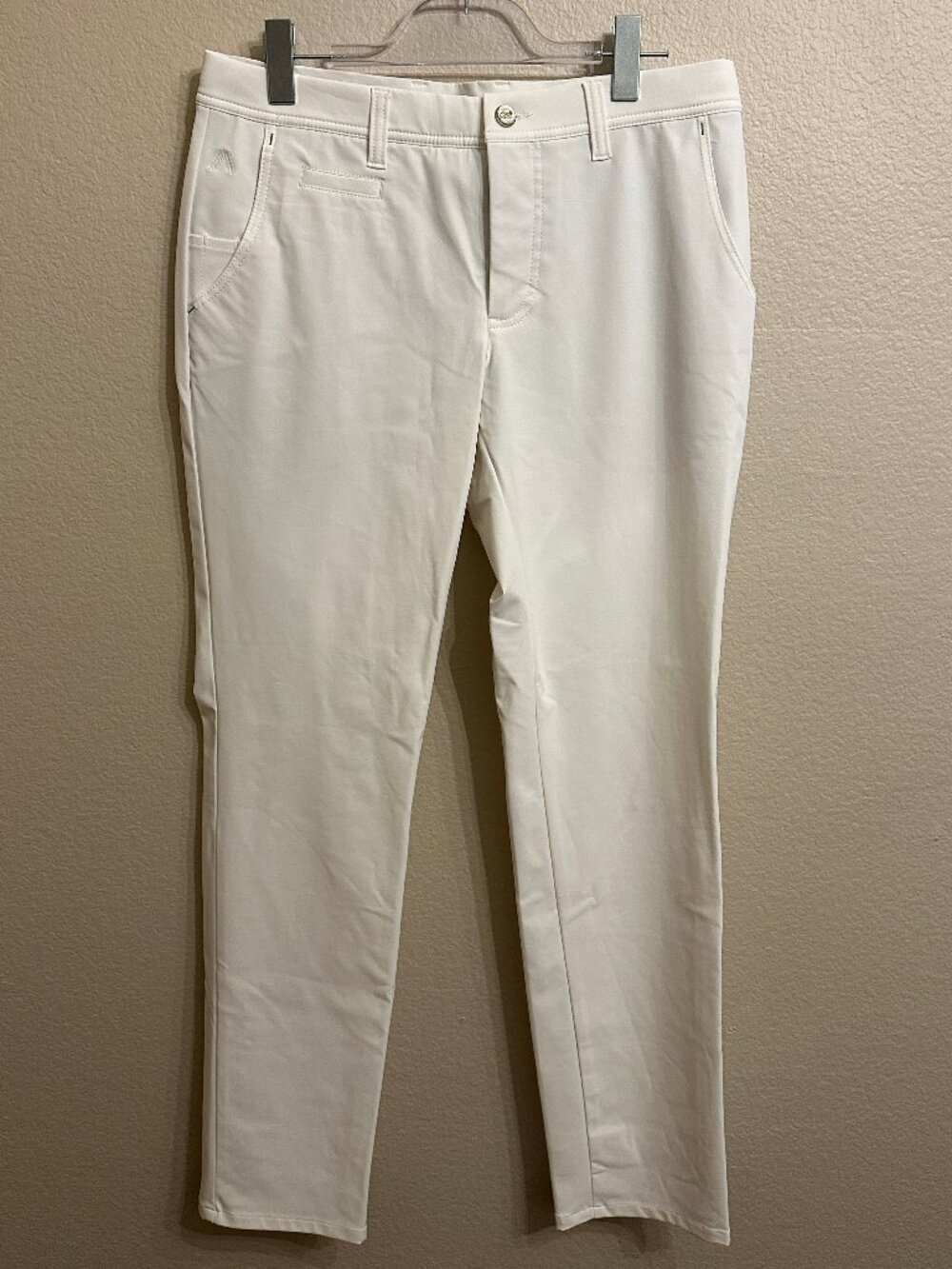 Alberto "Rookie" 3xDRY Cooler Golf Pants - White